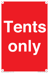 Tents only